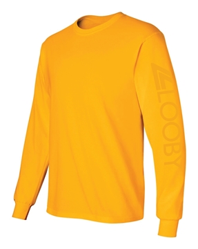 Picture of LOOBY Adult Unisex Crew Neck Sweater (Gold)