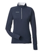 Picture of Puma Golf Women's Gamer Golf Quarter-Zip (White Logo)