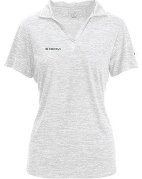 Picture of Puma Golf Women's Icon Heather Polo (Grey Logo)