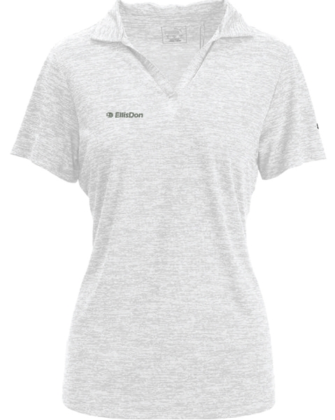 EllisDon. Puma Golf Women's Icon Heather Polo (Grey Logo)